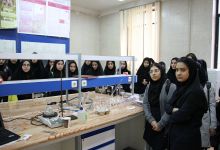  گزارش تصویری بازدید دانش آموزان سال چهارم دوره دوم دبیرستان، از دانشگاه صنعتی شاهرود 